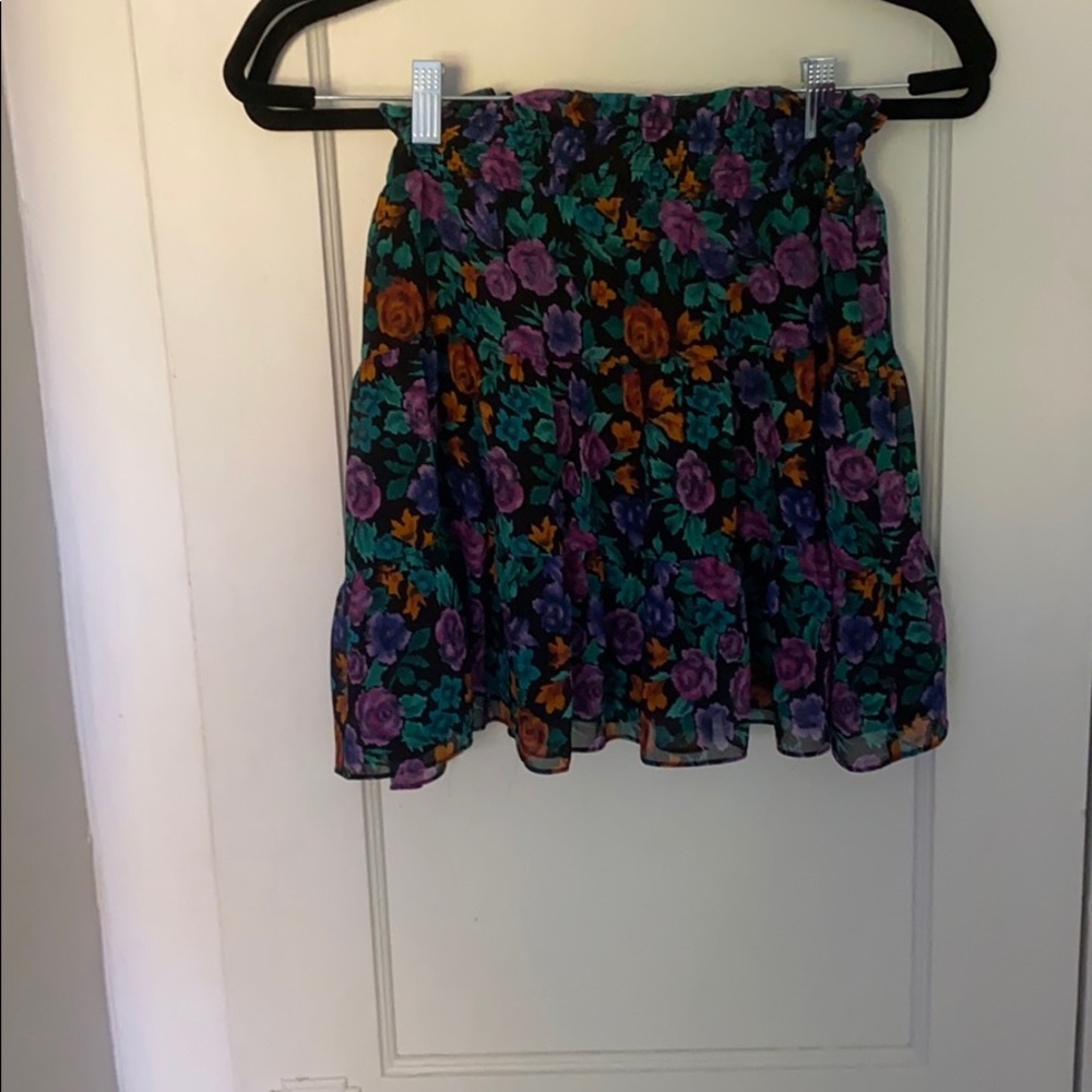 Floral skirt